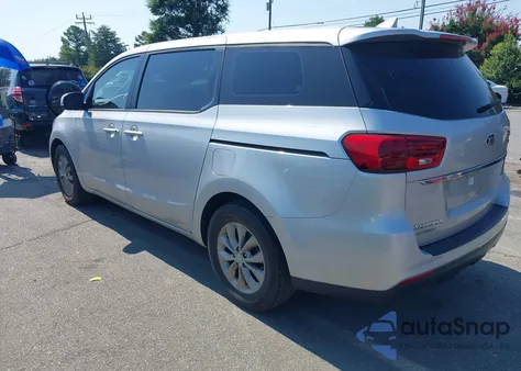2020 Kia Sedona L из США, поврежденный, VIN KNDMA5C14L6597266